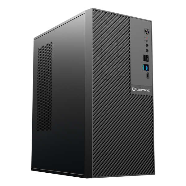 Unykach Numen 500 Pro Midi Tower Caja Itx, Microatx - Tamaño Disco Soportado 3.5", 2.5" - Usb-A 2.0/3.2/C Y Audio