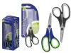 Bismark Tijeras de Oficina Acero Inoxidable 17cm Ergonomicas Colores Surtidos
