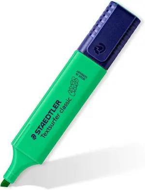 Staedtler Textsurfer Classic 364 Marcador Fluorescente Verde Pálido Punta Biselada 1-5mm