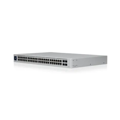 Ubiquiti UniFi USW-48-POE Switch Gestionado L2 Gigabit Ethernet PoE 1U Acero Inoxidable