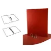 Mariola Carpeta Anillas Mixtas 2X25mm Folio Cartón Forrado Plastificado Mate Cuero