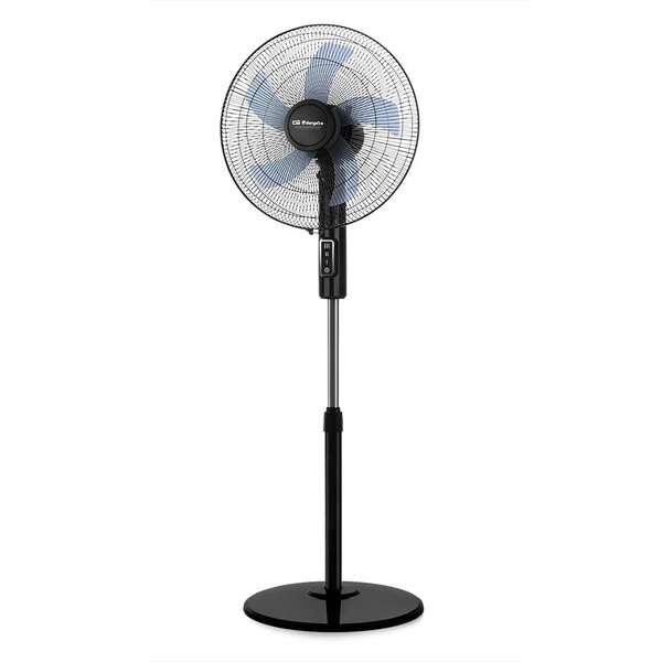 Orbegozo Sf 1140 Ventilador De Pie - Potente Rendimiento Con 3 Velocidades De Ventilacion - Cabezal Oscilante Multiorientable - Seguro Y Silencioso