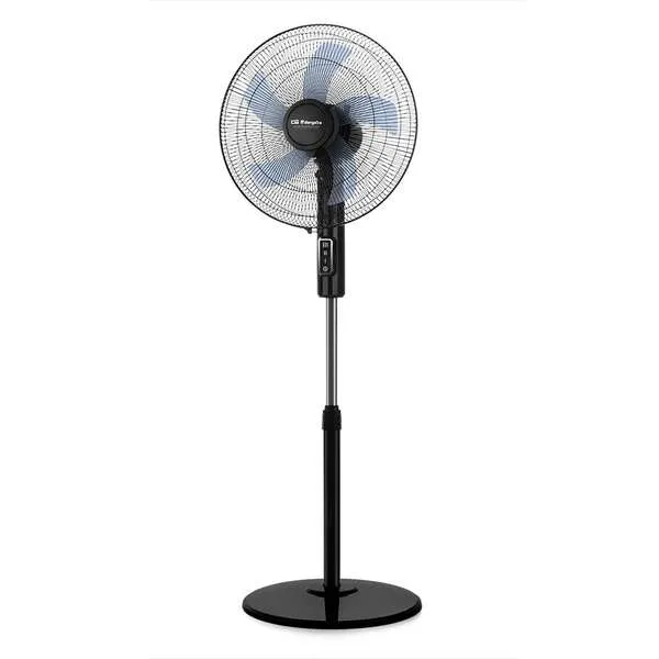 Orbegozo Sf 1140 Ventilador De Pie - Potente Rendimiento Con 3 Velocidades De Ventilacion - Cabezal Oscilante Multiorientable - Seguro Y Silencioso