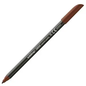 Edding Rotulador 1200 Punta Fina Marrón Oscuro
