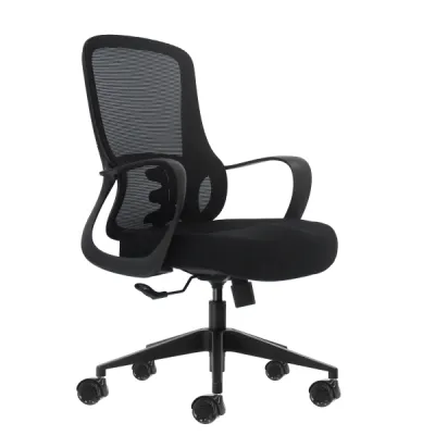 Oqonos Cherg 006 Silla de Oficina Ergonomica con Respaldo de Malla y Soporte Lumbar