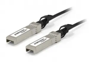 CABLE TWINAX TRANSCEIVER SFP 10GB CONEXION DIRECTA 1 METROS LEVEL ONE DAC-0101