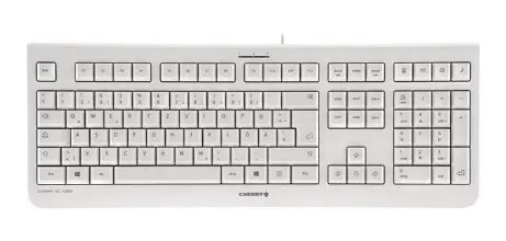 Cherry Teclado KC 1000 Blanco - Periférico de Computadora