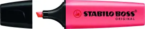 Stabilo Marcador Fluorescente Boss Original Rojo