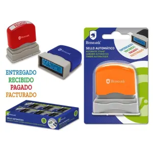 Bismark Sello Automático - Modelos Entregado, Recibido, Pagado y Facturado