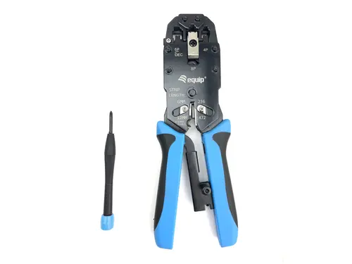 Crimpadora Profesional Rj11-Rj12-Rj45 Equip 129409