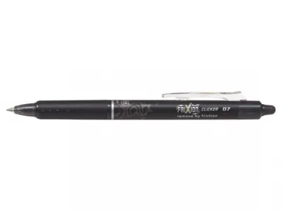 Pilot Bolígrafo Tinta Borrable Frixion Clicker 0.7 Negro