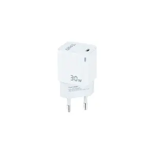 TooQ Cargador USB-C Gan PD 30W Blanco