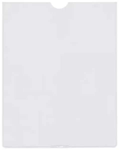 Esselte Pack de 100 Portacarnets A5 171x221mm 170Q 140 Micras PVC Transparente