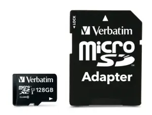 Verbatim Micro SDHC 128GB Clase 10 con Adaptador