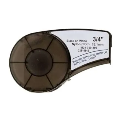 Brady M21-750-499-TB Cinta de Etiquetas Nylon 19.1mm x 4.9m - 750 Etiquetas