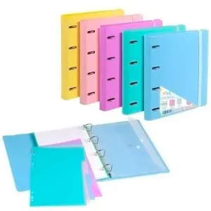 Carchivo Carpeta Anillas Mixtas 4x35mm Carpeblock Foam Soft A4 100H 90gr 4 Separadores PP