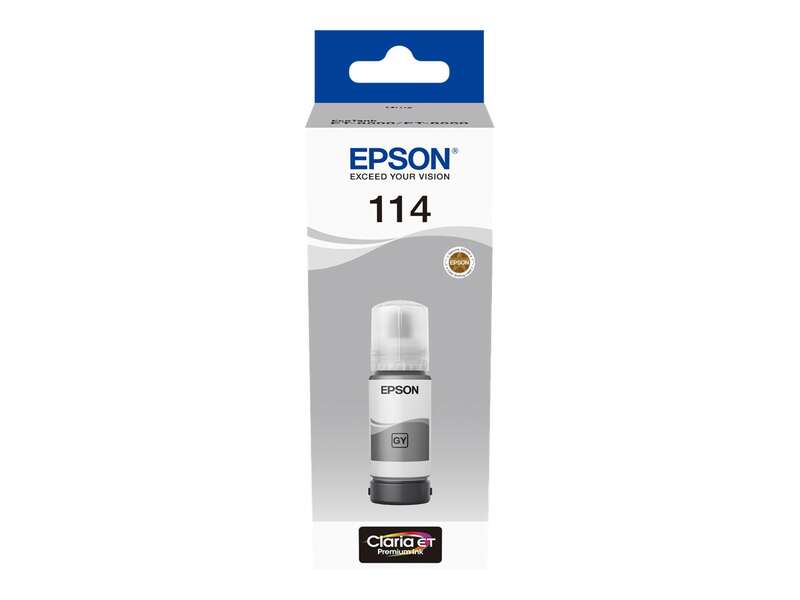 Epson 114 Gris Botella De Tinta Pigmentada Original - C13T07B540