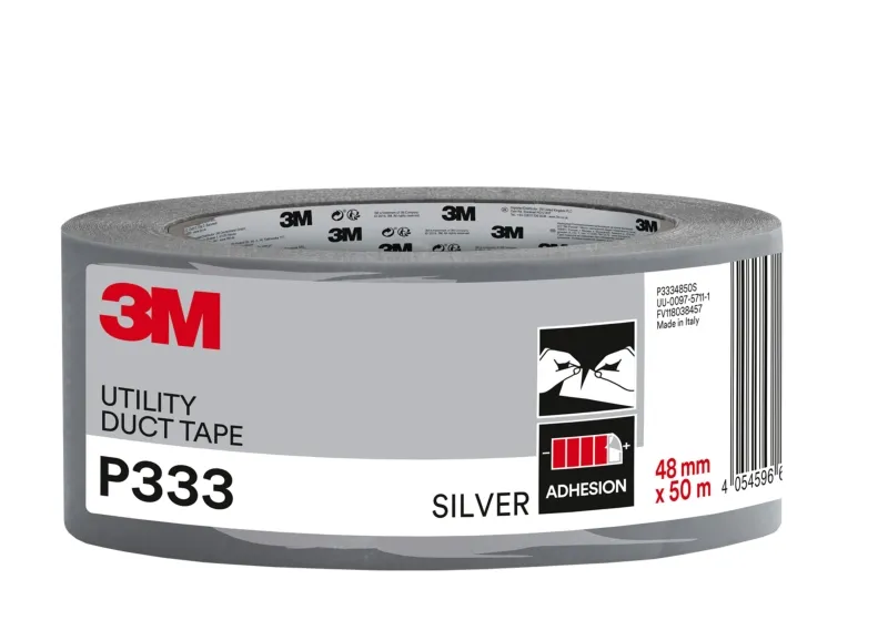 3M Cinta Adhesiva Americana Plata 48mm x 50m