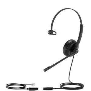 Yealink YHS34 Lite Mono Auriculares Monoaurales RJ