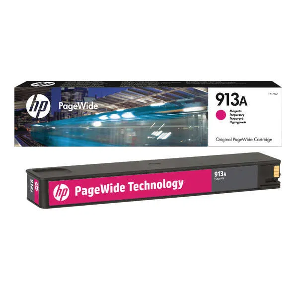 HP Cartucho de Tóner 913A Magenta para Impresoras