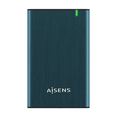 Aisens Caja Externa 2.5" para Discos Duros SATA I, II, III a USB 3.0/3.1 - Azul Pacifico