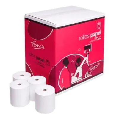 Fabrisa Rollo Térmico Sin BPA 80x45x12mm - 8 Unidades