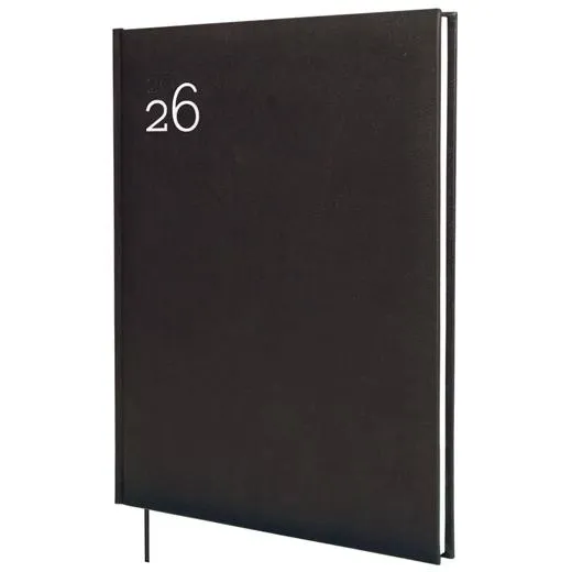 Finocam Agenda Dynamic Milano Y12-210X270Mm Svv Tapa Dura Negro 2026