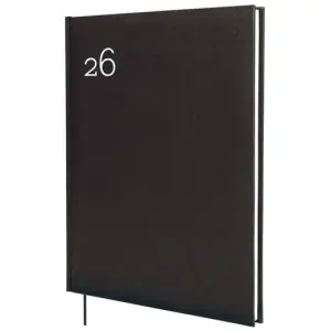 Finocam Agenda Dynamic Milano Y12 210x270mm Tapa Dura Negra 2026