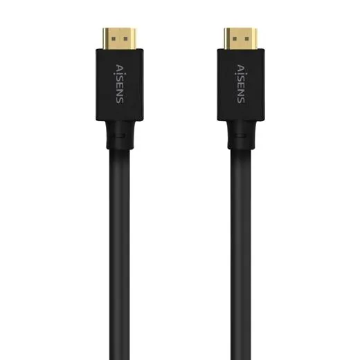 AISENS Cable HDMI V2.1 Ultra Alta Velocidad 8K@60Hz 48Gbps A/M-A/M Negro 5.0M