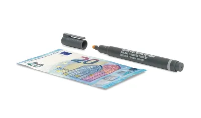 Safescan Bolígrafo Detector de Billetes Falsos - Verificación en 2 Segundos - Tinta de Yodo