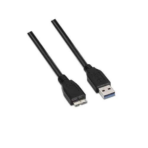 Aisens Cable USB 3.0 Tipo A Macho a Micro B Macho 1.0m Negro