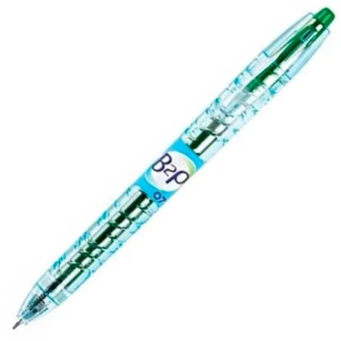 Pilot Bolígrafo Tinta De Gel Begreen B2P Retráctil 0.7 Verde