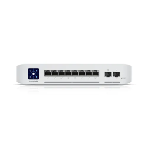 Ubiquiti UniFi L3 8 PoE Switch 2.5G Ethernet Acero Inoxidable