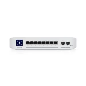 Ubiquiti UniFi L3 8 PoE Switch 2.5G Ethernet Acero Inoxidable
