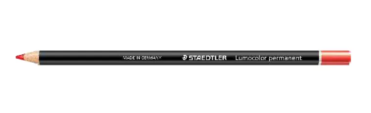 Staedtler Lumocolor GlasoChrom Marcador Permanente Seco Rojo