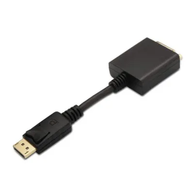 Aisens Conversor DisplayPort a DVI Single Link DP/M - DVI A/H Negro 15cm