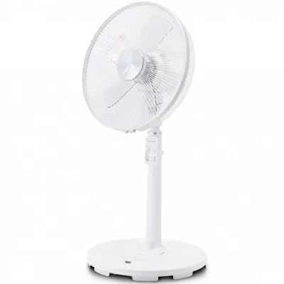 Grunkel Ventilador De Pie Regulable Ultrasilencioso 4 Velocidades Blanco
