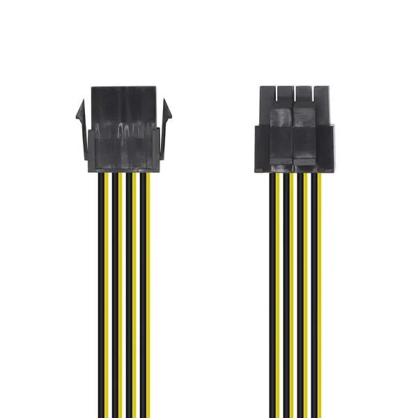 AISENS Cable de Alimentación 8pin/H-4+4pin/M 30cm