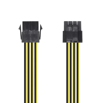 AISENS Cable de Alimentación 8pin/H-4+4pin/M 30cm