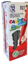 Carioca Rotulador Jumbo Punta Maxi Gris Claro Caja 12 Unidades