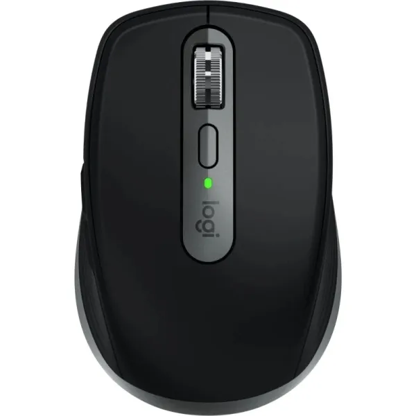 Logitech Mx Anywhere 3S Raton Bluetooth 8000Dpi - Multidispositivo - Personalizaciones Especificas De Macos - 5 Botones - Uso Diestro - Color Negro/Gris