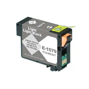 Epson T1579 Cartucho de Tinta Pigmentada Negro Light - Reemplazo C13T15794010