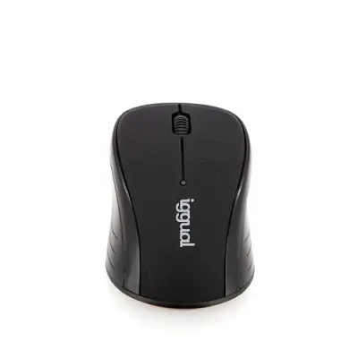 iggual Ratón Inalámbrico WOM-BASIC 1600 DPI Negro