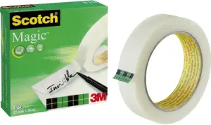 Scotch Cinta Adhesiva Invisible Magic 25mm x 66m
