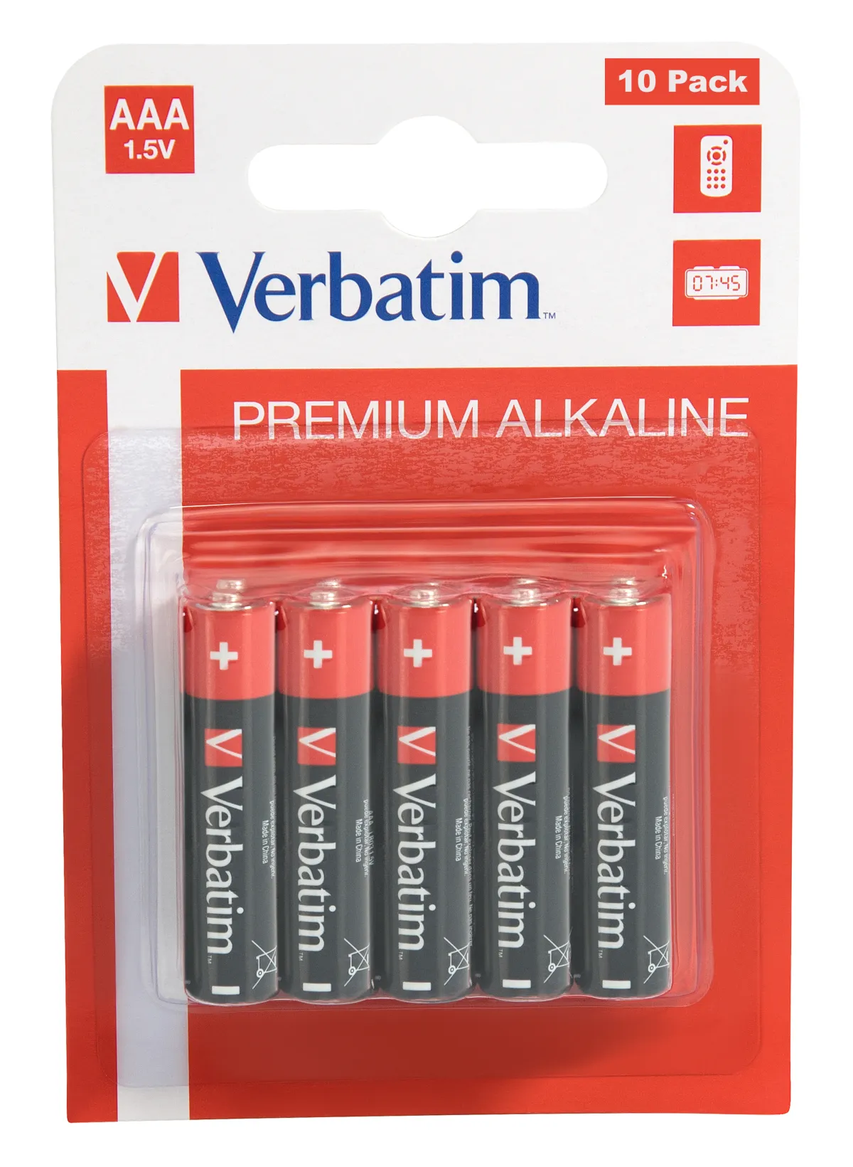 Verbatim Pilas Alcalinas Aaa-Lr03 - Pack 10 Unidades