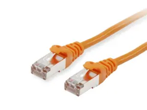 LATIGUILLO APANTALLADO S/FTP CATEGORIA 6 LIBRE HALOGENOS 20M COLOR NARANJA EQUIP P/N 605579