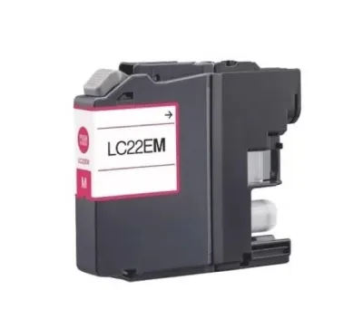 Brother LC22E Cartucho de Tinta Magenta Compatible - Reemplazo LC22EM