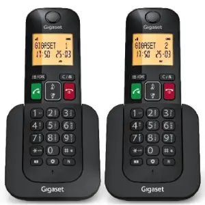 Gigaset Elemental 400 Inalámbrico DECT Duo - Teléfono Fijo Inalámbrico