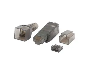 Lanberg PLUA-6000TL Conector RJ-45 Transparente