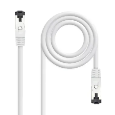 Nanocable Cable Red Cat.8.1 2GHz LSZH SSTP AWG26 0.25m Blanco
